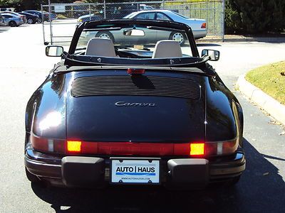 1989 PORSCHE 911 CARRERA CABRIOLET - LOOKS/RUNS/DRIVES EXCELLENT - LOADED - NICE, image 4