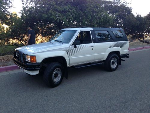 1987 toyota 4 runner sr5 4x4 -4 cylinder 2.4l i4 efi -sr5