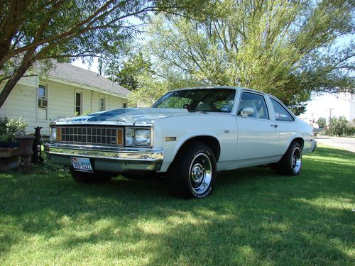 1979 chevrolet nova base coupe 2-door 5.7l