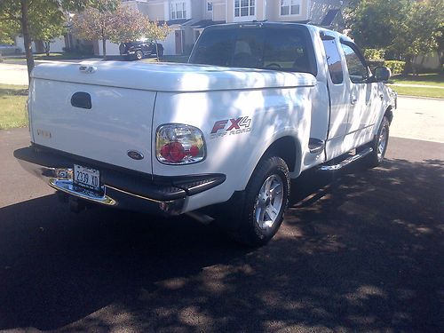 2000 ford f-150 super cab flairside w/ 4x4 off-road package 87500 miles one ownr