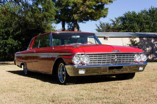 1962 ford galaxie 500 xl 352 v-8  2 door red all original excellant condition