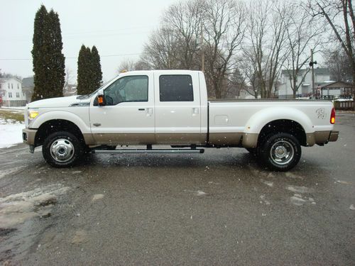 2012 ford f-350 super duty king ranch crew cab pickup 4-door 6.7l