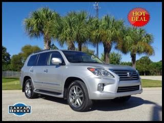 2013 lexus lx 570 luxury pkg/navi/rear dvd/radar cruise/mark levinson &amp; more!