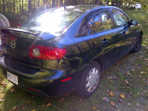 2004 black mazda3 gxi