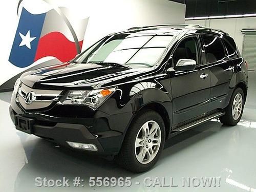 2008 acura mdx tech sh-awd leather sunroof nav only 40k texas direct auto