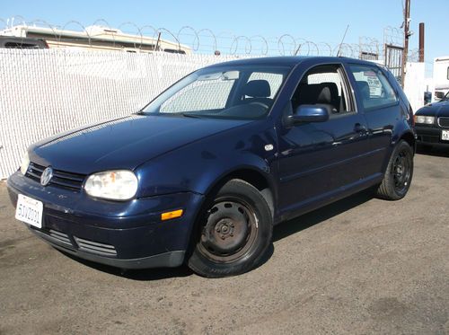 2003 volkswagen golf, no reserve