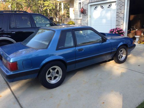 1989 mustang notch back. 347 stroker with 2,000 miles. car runs great.