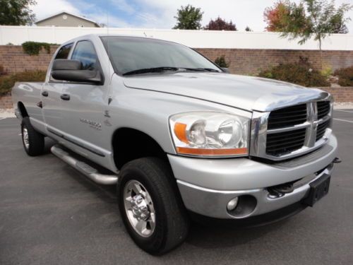 2006 dodge ram 2500,4x4,big horn,5.9 cummins diesel,crew,air bags,nice!