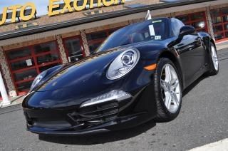 2013 porsche 911 cabriolet carrera new body style black 7-speed manual like new