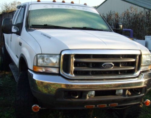 2002 ford f350 super dutyturbo diesel quad cab pickup truck