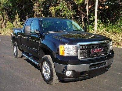 Gmc sierra slt xcab duramax diesel certified 6.6l one owner clean carfax