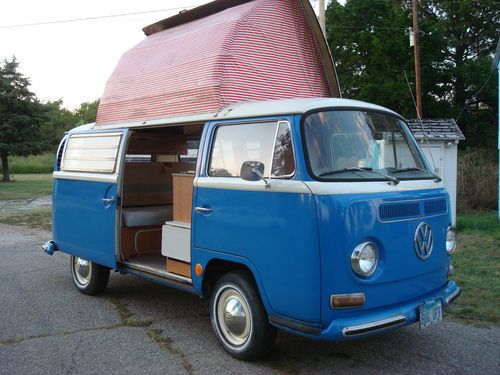 1969 volkswagon bus vw dormobile westfalia