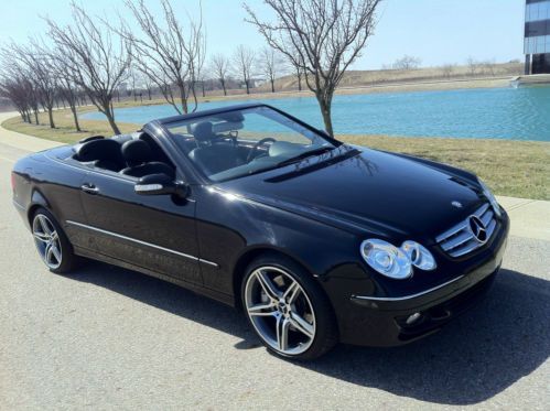 2008 mercedes-benz clk350  convertible, low miles, fully loaded