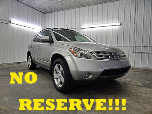 2004 nissan murano sl awd luxury fully loaded wow no reserve auction