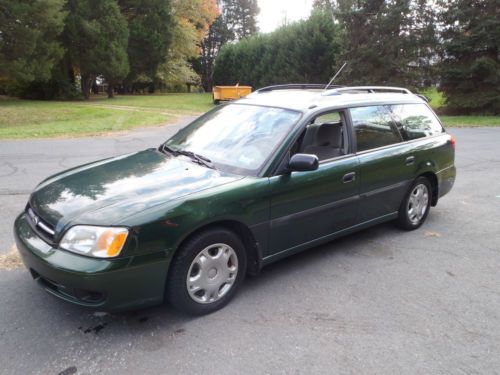 2001 subaru l wagon awd 128k-no reserve-runs great