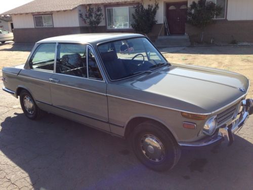 1972 bmw 2002 family owned since new factory sun roof, image 2