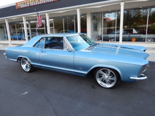 1965 buick riviera astro blue 401 nailhead air ride suspension