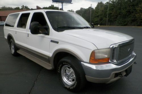 2001 ford excursion limited 1 owner georgia owned local trade no reserve only