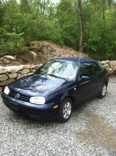 2001 volkswagen cabrio gl convertible 2-door 2.0l