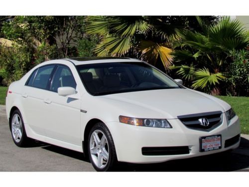 06 acura tl sedan navogation leather moon roof dual power seats clean