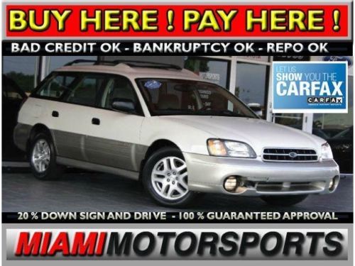 We finance &#039;02 subaru wagon awd ally wheels keyless entry and more....