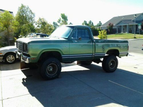 1977 dodge power wagon w150 adventurer california truck