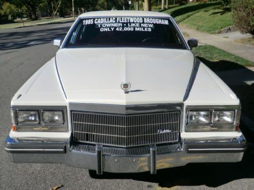 1985 CADILLAC FLEETWOOD BROUGHAM LUXURY ONLY 42K ORIGINAL MILES CRUSH VELVET, US $6,495.00, image 3