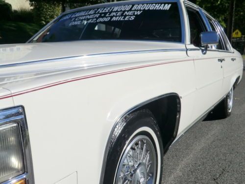 1985 CADILLAC FLEETWOOD BROUGHAM LUXURY ONLY 42K ORIGINAL MILES CRUSH VELVET, US $6,495.00, image 23