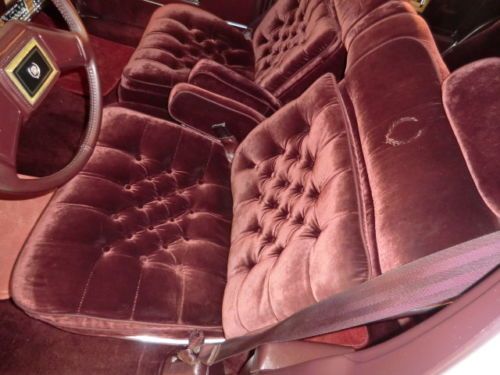 1985 CADILLAC FLEETWOOD BROUGHAM LUXURY ONLY 42K ORIGINAL MILES CRUSH VELVET, US $6,495.00, image 35