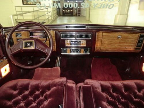 1985 CADILLAC FLEETWOOD BROUGHAM LUXURY ONLY 42K ORIGINAL MILES CRUSH VELVET, US $6,495.00, image 43