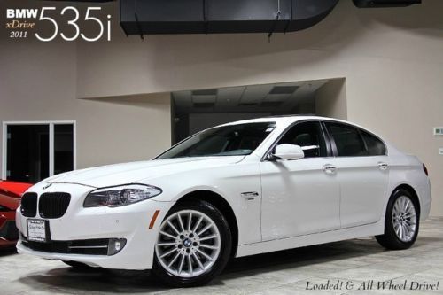 2011 bmw 535i xdrive sedan $59k + msrp navigation premium package xenon lights!