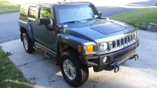 2006 hummer h3 base sport utility 4-door 3.5l stealth grey metallic 109881 miles