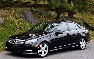 No reserve c300 4matic sport pkg premium luxury navi low miles warranty