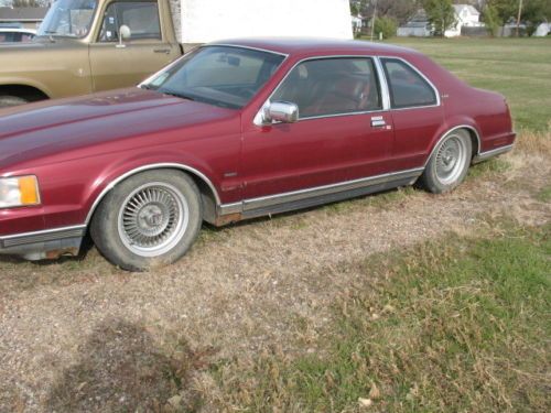 1989 lincoln mark vii lsc sedan 2-door 5.0l