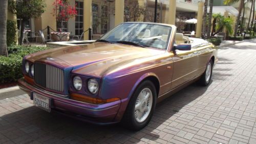 1996 bentley azure convertible. custom painted for 30k. excellent condition.