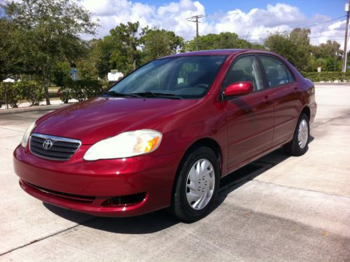 2005 toyota corolla le sedan 4-door 1.8l. super low miles!! 88k!!!