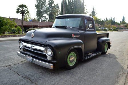 1956 ford f100 matt black