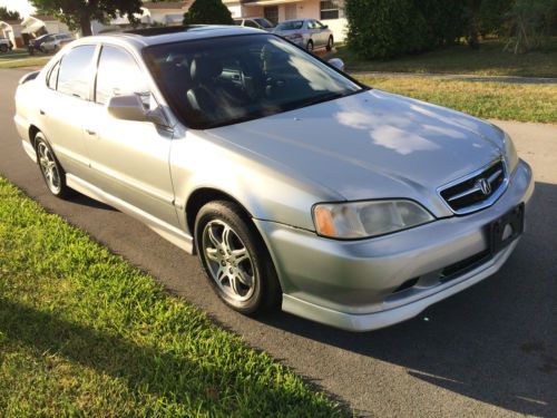 2001 acura tl base sedan 4-door 3.2l no reserve!