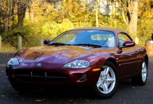 1999 jaguar xk8 v8 convertible serviced  v8 super low 39k miles carfax