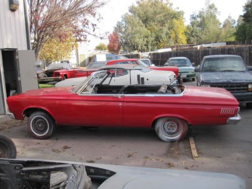 Convertible 1965 satellite, rust free original california