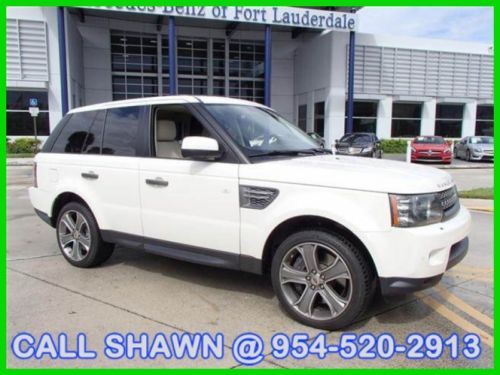 2010 supercharged sport, white/white leather, l@@k at me, mercedes-benz dealer!!