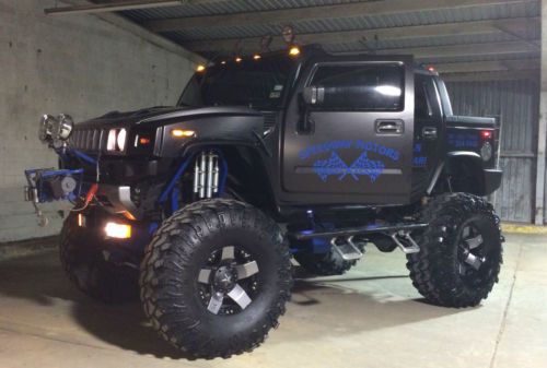 Hummer h2 custom lift 49&#034; tires