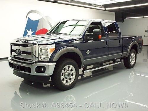 2012 ford f250 lariat fx4 4x4 diesel sunroof nav 9k mi texas direct auto