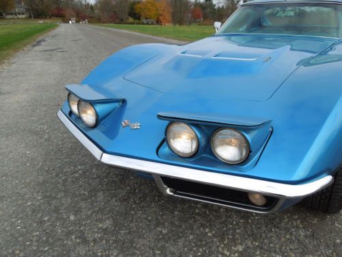 1968 Corvette 427 / 390HP BIG BLOCK -- Le Mans Blue 44,400 miles!!, image 6
