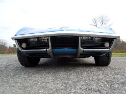 1968 Corvette 427 / 390HP BIG BLOCK -- Le Mans Blue 44,400 miles!!, image 9