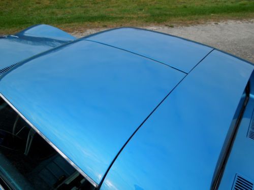 1968 Corvette 427 / 390HP BIG BLOCK -- Le Mans Blue 44,400 miles!!, image 15