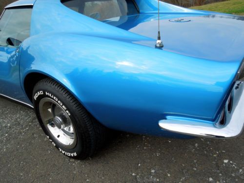 1968 Corvette 427 / 390HP BIG BLOCK -- Le Mans Blue 44,400 miles!!, image 16