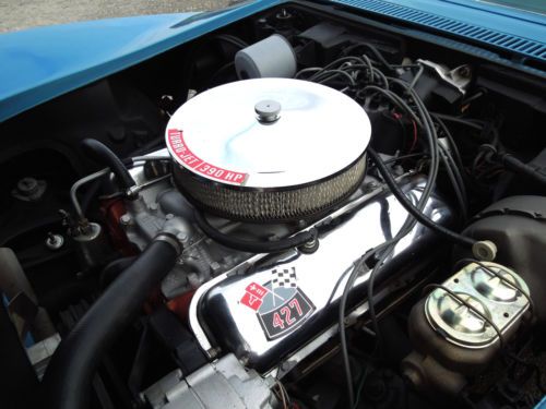 1968 Corvette 427 / 390HP BIG BLOCK -- Le Mans Blue 44,400 miles!!, image 51