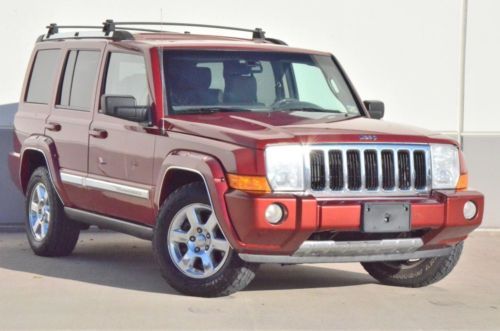 2006 jeep commander limited 4x4 5.7l hemi lthr s/roof htd seats $599 ship