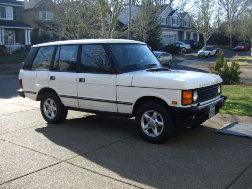 1995 land rover range rover county classic sport utility 4-door 3.9l